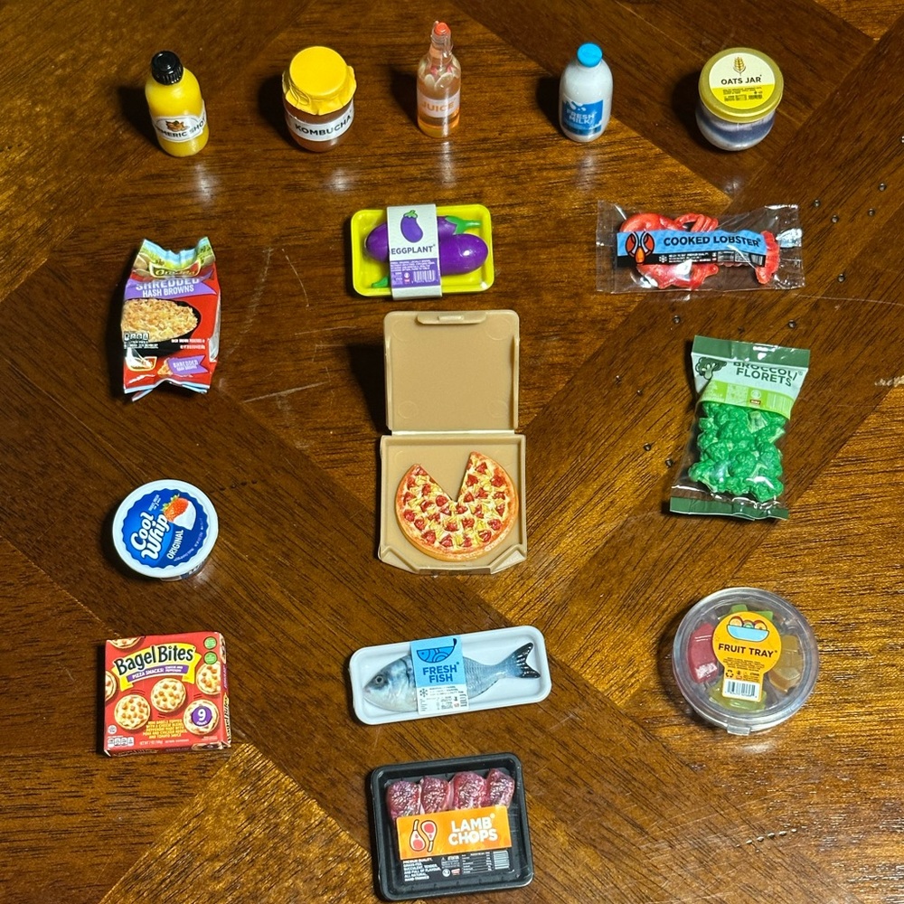 Mini Brands Fill the Fridge Lot of 15